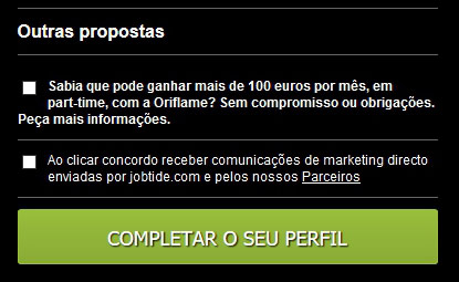 Objetivo do site jobtide.com