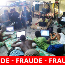 Burlões do Benin (África) por detrás dos anúncios e empréstimos falsos