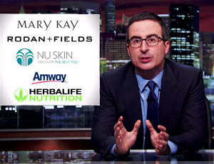 Marketing Multinivel Esquema em Pirâmide no Last Week Night de John Oliver