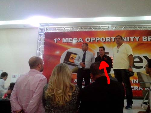 Polícia GAEP visitou evento da mega fraude iFreex
