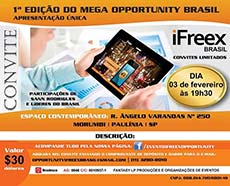 Evento golpe iFreex realizado no Brasil