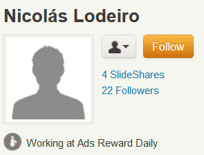 Perfil de Nicolás Lodeiro no slideshare.com