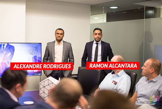 Ramon Alcantara e Alexandre Rodrigues da fraude Evo Binary