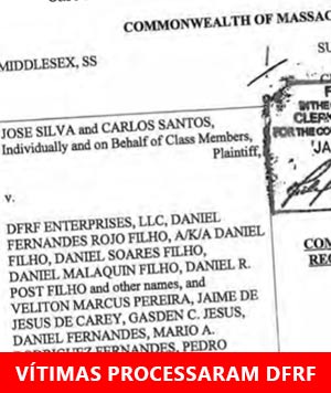 Vítimas nos EUA processam DFRF